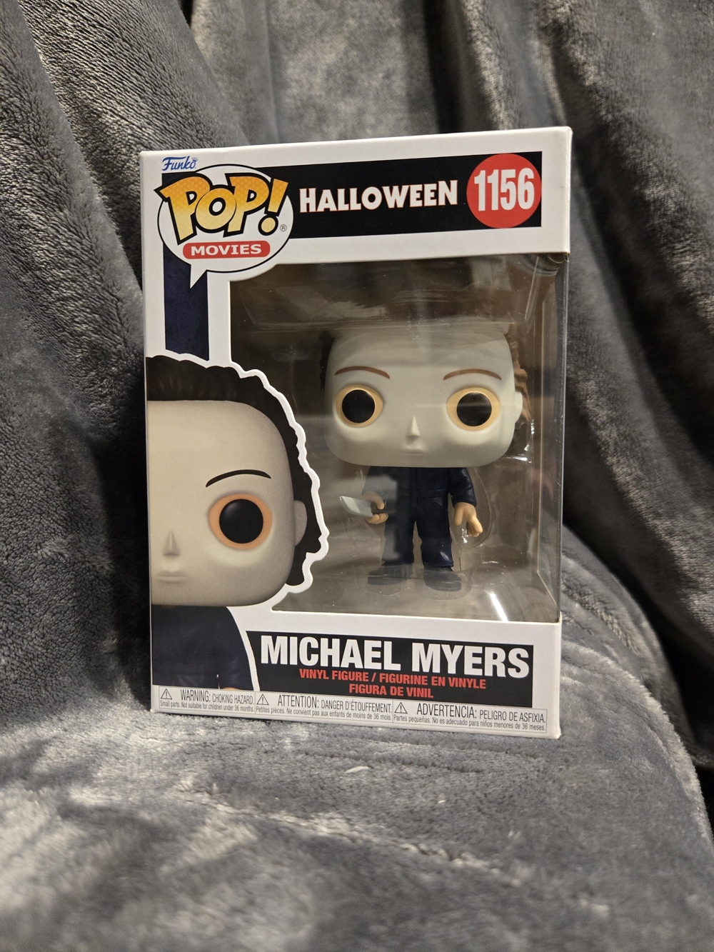 Funko Pop! Movies Michael Myers #1156 - White Mask, Navy Outfit